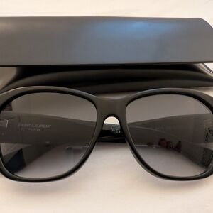 Saint Laurent Sleek Black Eyewear